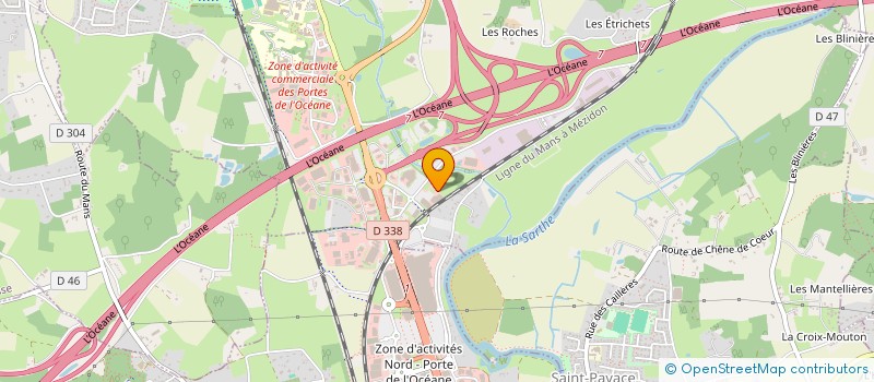 localisation de l'entreprise L'ODYSSEE DES FEM'MEUH'Z à SAINT SATURNIN