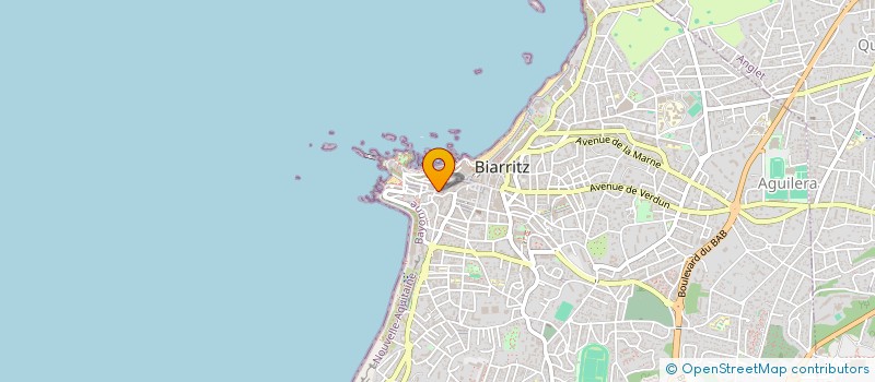 localisation de l'entreprise L ODYSSEE DES OURSONS  BIARRITZ