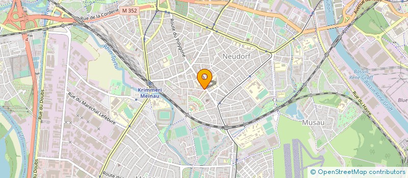 localisation de l'entreprise L'ODYSSEE DES P'TITS BOUTS à STRASBOURG