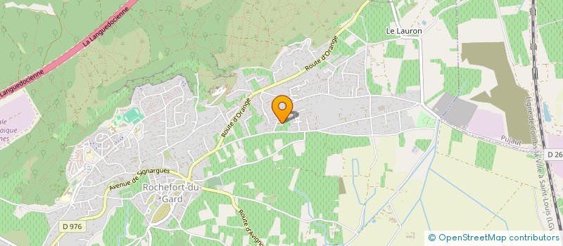 localisation de l'entreprise L'ODYSSEE DES VENTS  ROCHEFORT-DU-GARD