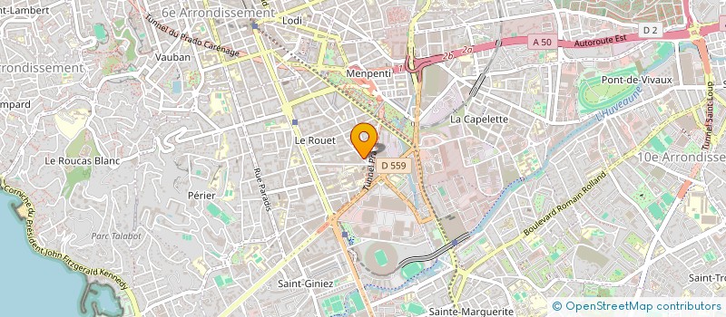 localisation de l'entreprise L'ODYSSEE DU MIDI à MARSEILLE