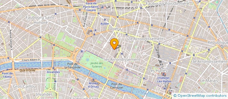 localisation de l'entreprise L'ODYSSEE DU REVE  PARIS