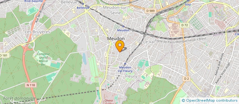 localisation de l'entreprise L' ODYSSEE MUSICALE à MEUDON