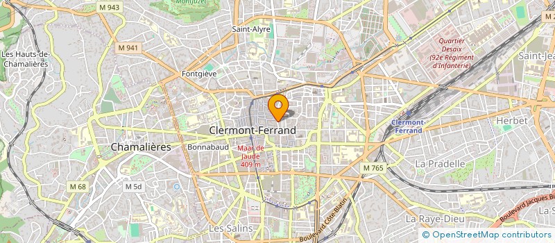 localisation de l'entreprise L ODYSSEE MUSICALE à CLERMONT-FERRAND