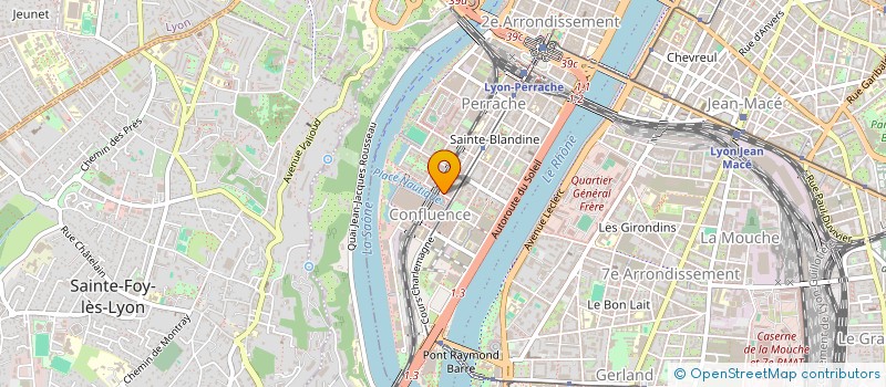 localisation de l'entreprise L'ODYSSEE SARL  LYON