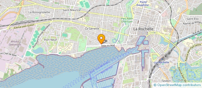 localisation de l'entreprise L ODYSSEE SCI à LA ROCHELLE