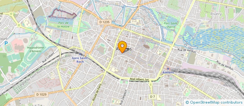 localisation de l'entreprise L'OEIL à AMIENS