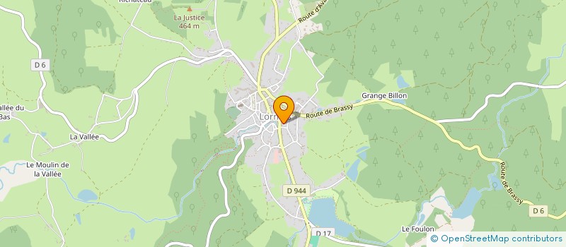 localisation de l'entreprise L OEIL A FACETTES  PHOTOGRAPHES   ASSOCIES  LORMES