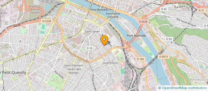 localisation de l'entreprise L'OEIL D'HORUS à ROUEN