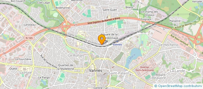 localisation de l'entreprise L'OEIL DE LA MEDUSE à VANNES