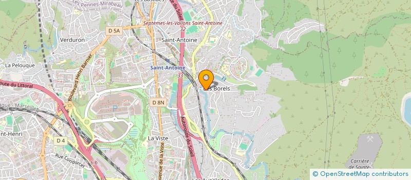 localisation de l'entreprise L OEIL DE LA MER à MARSEILLE