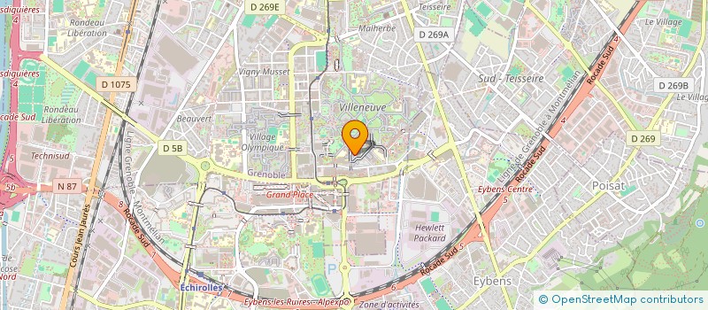 localisation de l'entreprise L'OEIL DU CATACLOP à GRENOBLE