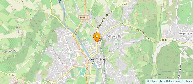 localisation de l'entreprise L'OEIL DU CREATEUR à SOMMIERES