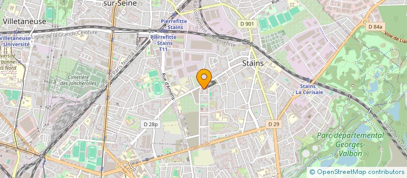 localisation de l'entreprise L'OEIL DU CYCLONE à STAINS