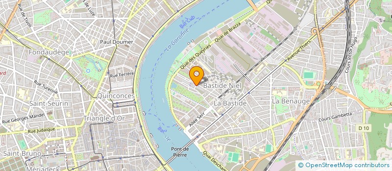 localisation de l'entreprise L OEIL DU CYCLONE  BORDEAUX