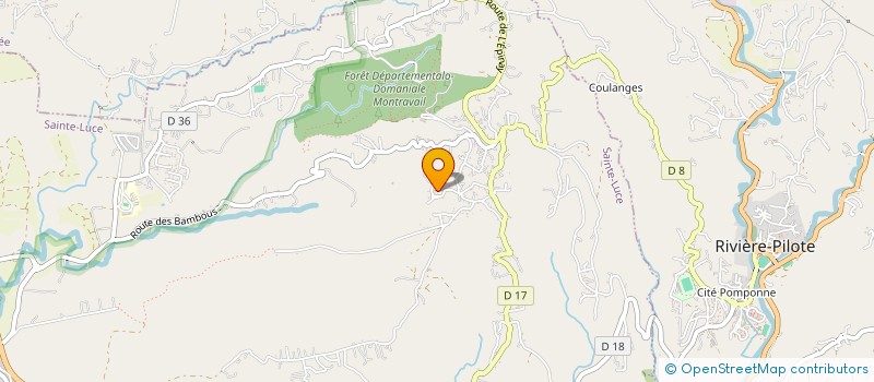 localisation de l'entreprise L'OEIL DU DOC  SAINTE-LUCE