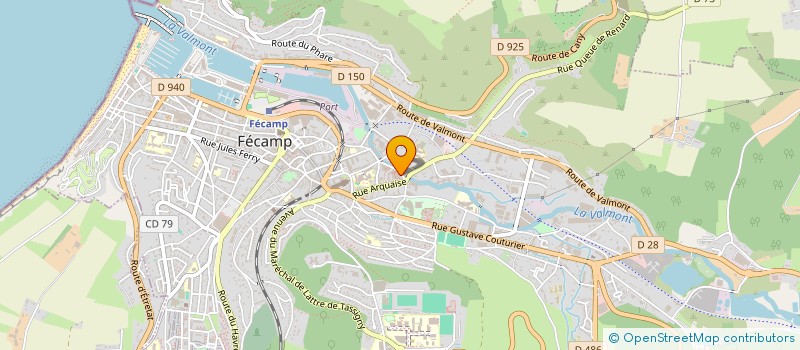 localisation de l'entreprise L'OEIL DU HARENG à FECAMP