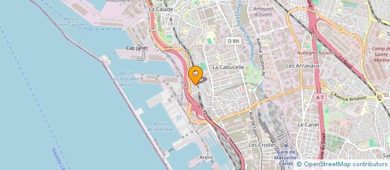 localisation de l'entreprise L OEIL DU KHALAMAR à MARSEILLE