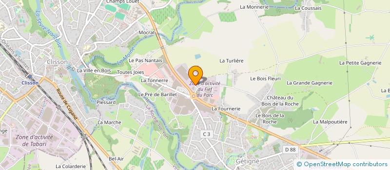 localisation de l'entreprise L'OEIL DU MULOT à GETIGNE