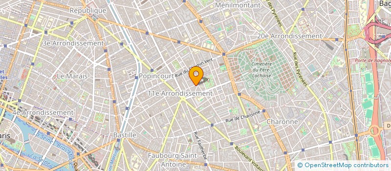 localisation de l'entreprise L'OEIL DU PRINCE  PARIS