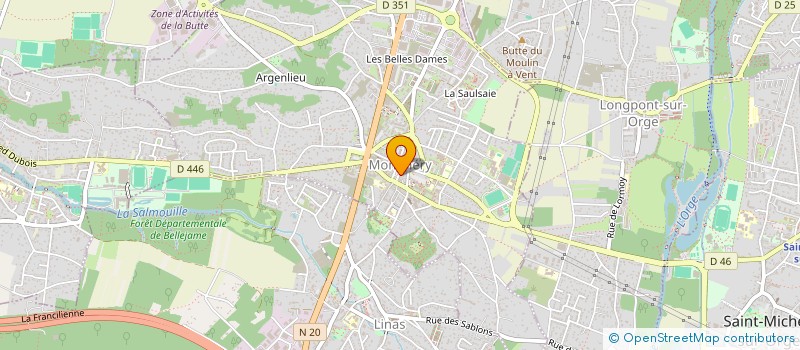 localisation de l'entreprise L'OEIL ECOUTE à MONTLHERY