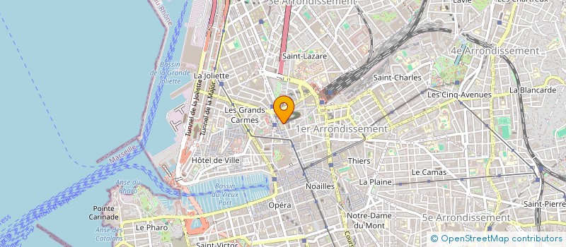 localisation de l'entreprise L'OEIL ET L'ESPRIT à MARSEILLE