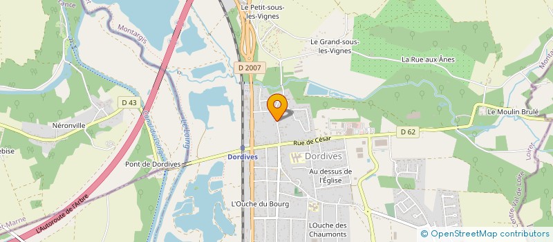 localisation de l'entreprise L'OEIL ET LA PIERRE à DORDIVES