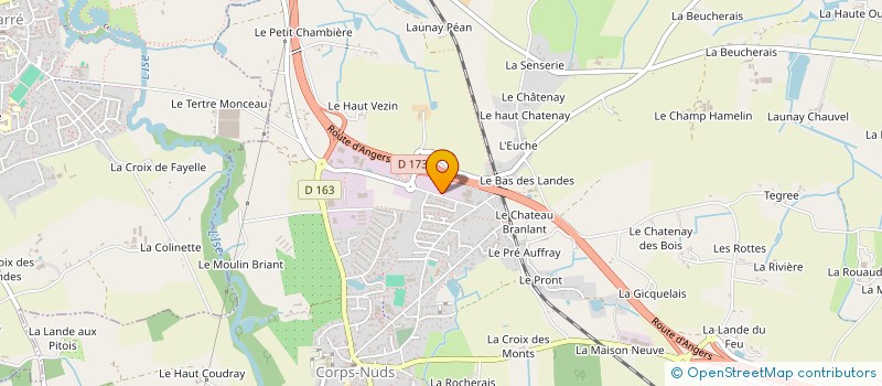 localisation de l'entreprise L'OEIL EXTERIEUR  CORPS-NUDS