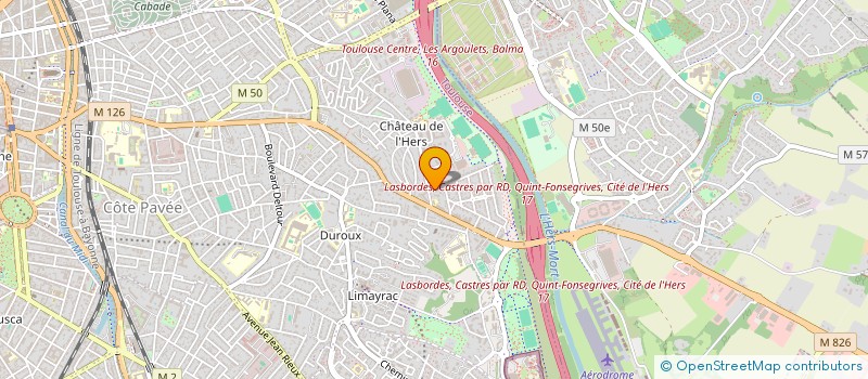 localisation de l'entreprise L'OEIL O ZAGUE à TOULOUSE