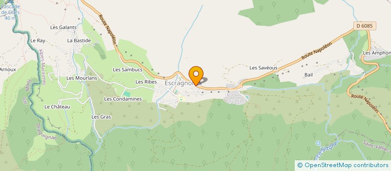 localisation de l'entreprise L'OEIL OUVERT  ESCRAGNOLLES