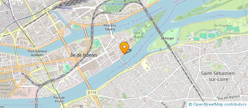 localisation de l'entreprise L'OEIL RENVERSANT à NANTES