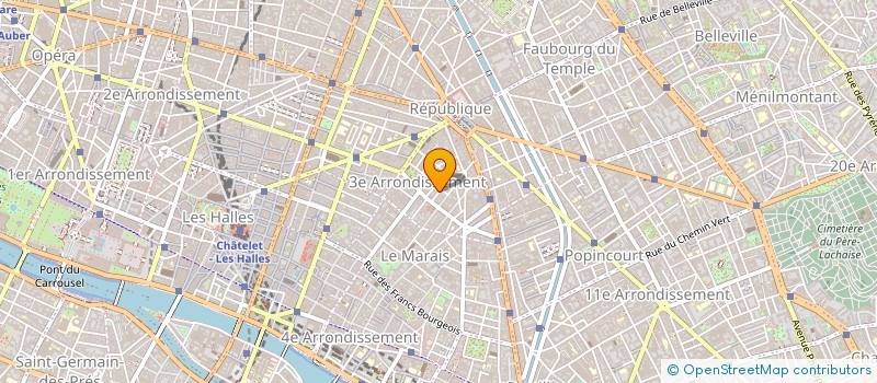 localisation de l'entreprise L'OEIL S'OUVRE à PARIS