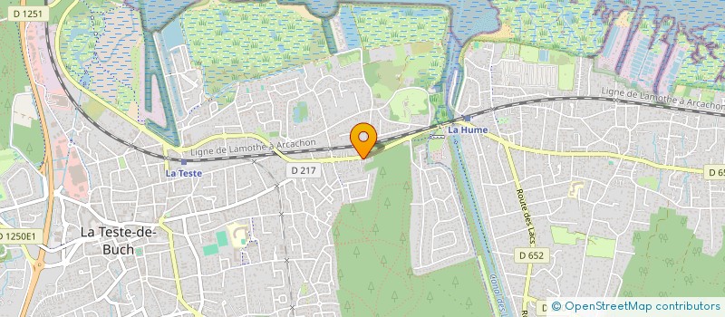 localisation de l'entreprise L'OENOBULLISTE  LA TESTE-DE-BUCH