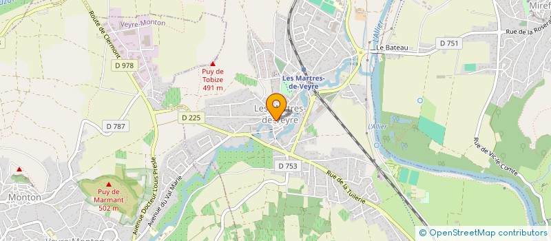 localisation de l'entreprise L'OEUF DE LUNE  LA SAUVETAT