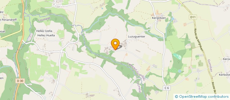 localisation de l'entreprise L'OEUF DE PY à LAMPAUL-GUIMILIAU