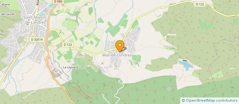 localisation de l'entreprise L'OEUF DES GARRIGUES à MAS-DE-LONDRES