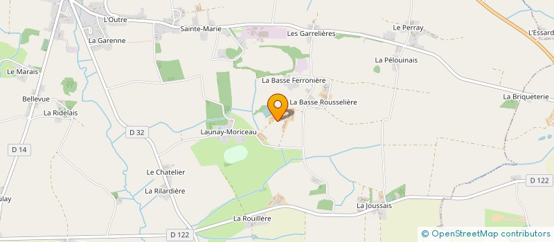 localisation de l'entreprise L OEUF DORE à ERBRAY
