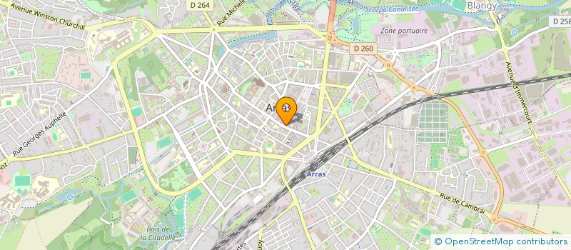 localisation de l'entreprise L'OEUF OU LA POULE à ARRAS