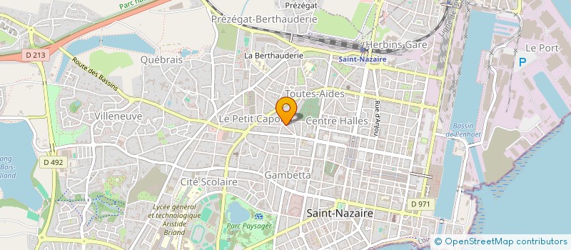 localisation de l'entreprise L'OEUF OU LA POULE  SAINT-NAZAIRE