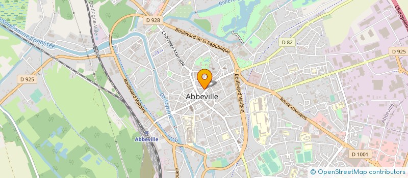 localisation de l'entreprise L OFFICE DES P'TITS MONSTRES à ABBEVILLE