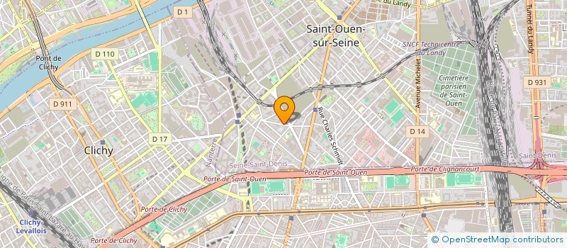 localisation de l'entreprise L OFFICIEL DU NETTOYAGE à SAINT-OUEN-SUR-SEINE