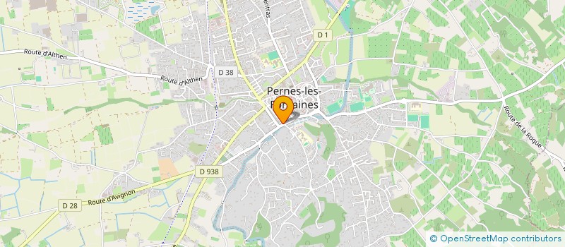 localisation de l'entreprise L'OFFICINA BICI à PERNES-LES-FONTAINES