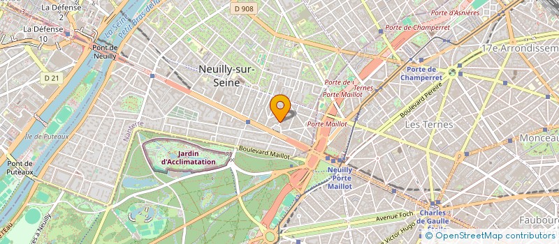 localisation de l'entreprise L OFFICINE à NEUILLY-SUR-SEINE