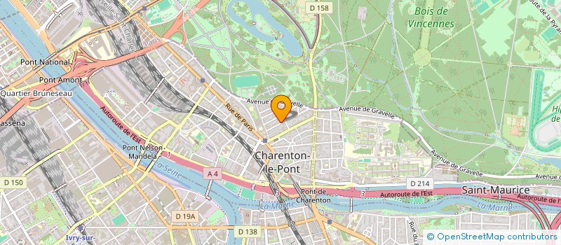 localisation de l'entreprise L'OFFICINE  CHARENTON-LE-PONT