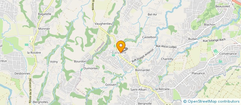 localisation de l'entreprise L'OFFICINE  BAIE MAHAULT