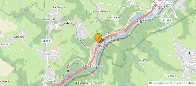 localisation de l'entreprise L'OFFICINE KUSTOM  DARGOIRE