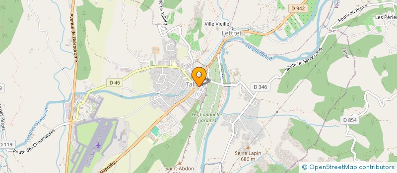 localisation de l'entreprise L'OIE SAUVAGE  TALLARD