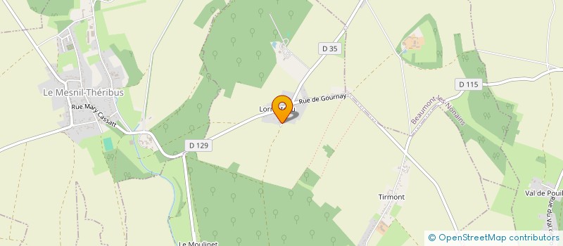 localisation de l'entreprise L'OISE AUX JEUX  MONTCHEVREUIL