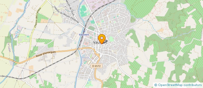 localisation de l'entreprise L'OISEAU  VAUVERT