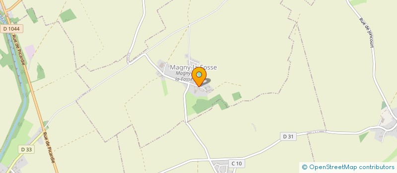 localisation de l'entreprise L'OISEAU BLEU  MAGNY-LA-FOSSE